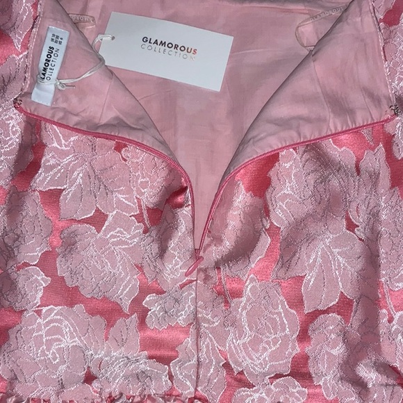 NWT Glamorous Collection Pink Floral Skirt (Size 6) - Picture 6 of 15